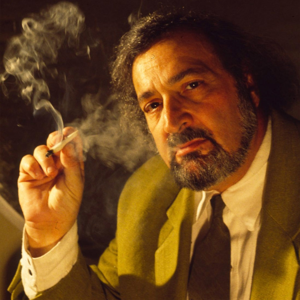 Jack Herer smoking a joint