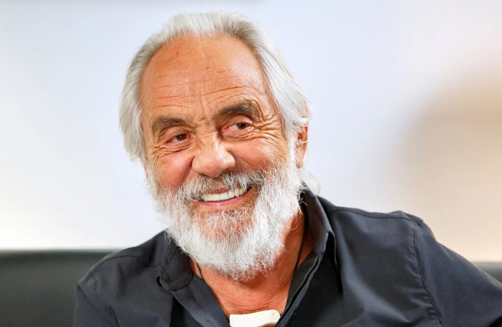 Tommy Chong smiling