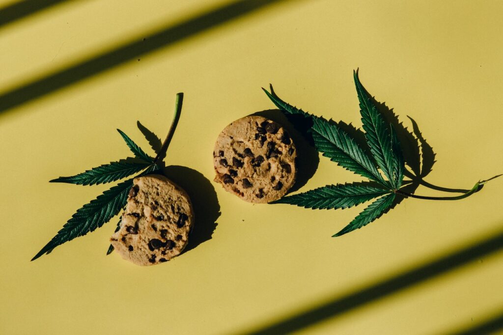 Marijuana infused cookies