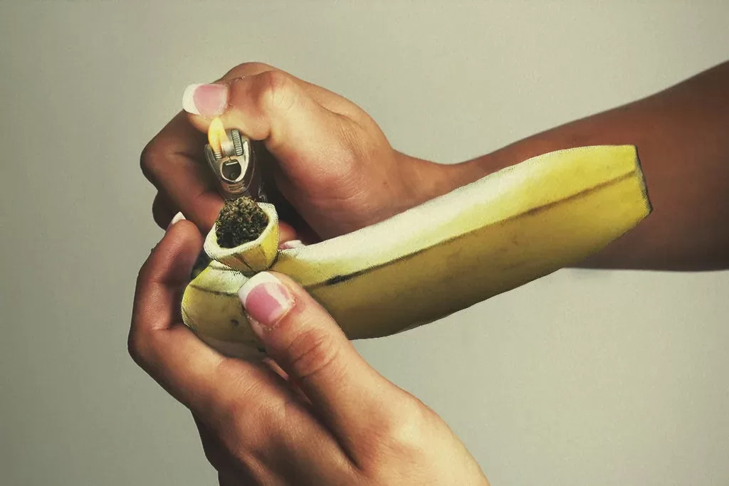 Banana weed hack pipe