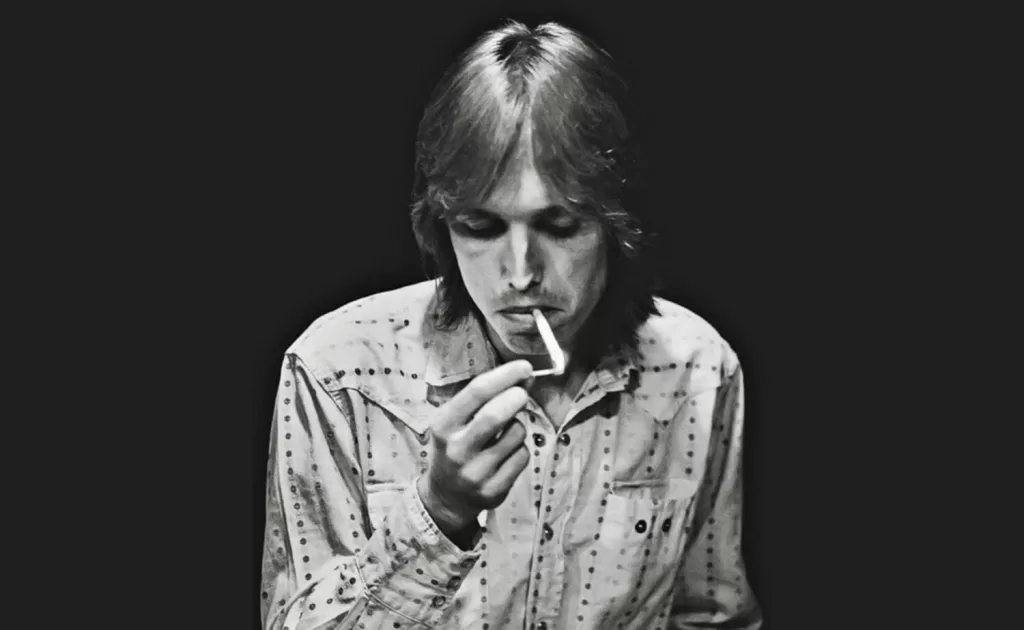Tom Petty smoking marijuana